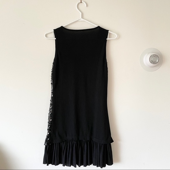 🖤 Vintage Black Sequin Dress - Picture 5 of 9